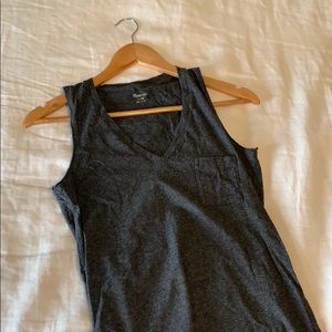 Dark grey T-shirt dress